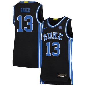 Men's Duke #13 Joey Baker Black Basketball Jerseys 705007-297