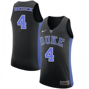 Men Duke #4 J.J. Redick Black Official Jersey 418333-138